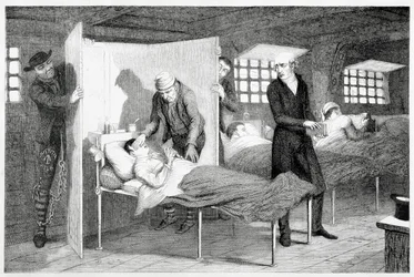 "Pojken dör på transportfartyget", 1848