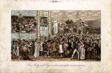 Tom, Jerry och logik vid den stora karnevalen, 1821