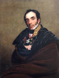 General Miguel Ricardo de Alava (olja på duk)