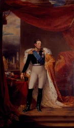Porträtt av tsar Nicholas I av Ryssland