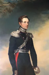 "Porträtt av storhertigen Nicholas Pavlovich", 1820-talet