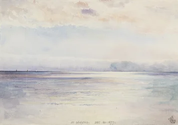 I San Remo, 30 december 1877 (wc på papper)