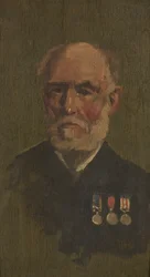 Porträtt av P. Larkin