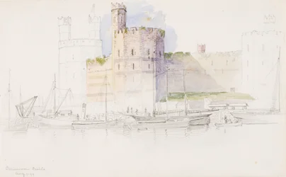 Caernarvon slott, 1899.