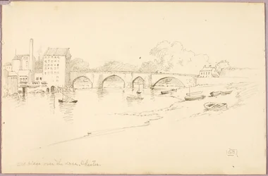 Gamla bron över floden Dee, Chester