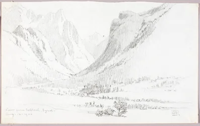 Utsikt från Toblach, Tyrolen