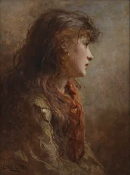 En zigenarflicka, 1880