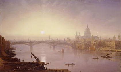Southwark Bridge och St. Paul