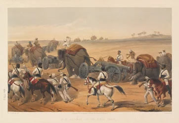 ?Lägringstågets framsteg?, 1857