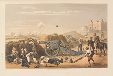 ?Tung dag i batterierna?, 1857