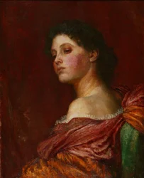 The Coquette, ca 1880 (olja på duk)