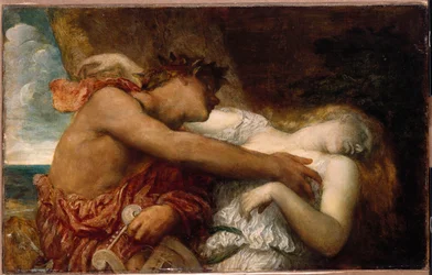 Orfeus och Eurydike, ca 1870