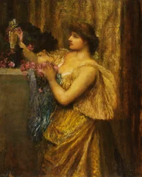 Porträtt av Mary Anderson,