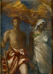 Tid och död, c1868