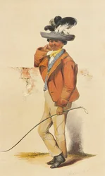 Christian Matthei, en Griqua halvkast
