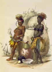 Dabiyaki och Upapazi, Zulu Boys in Dancing Dress, skylt 17 från 