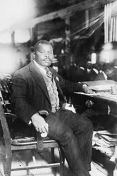 Marcus Garvey (1887-1940), panafrikanist och jamaicansk nationalhjälte