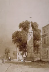 Tottenham High Road, London, c1820