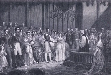 Drottning Victorias äktenskap 1840 e.Kr