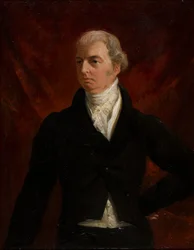 Porträtt av Robert Jenkinson, 2:e earl av Liverpool (1770-1828), ca 1812-28 (olja på panel)