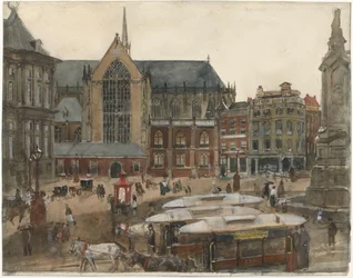 Damtorget i Amsterdam