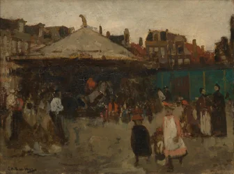 Nöjesmarknad på Haarlemmerplein