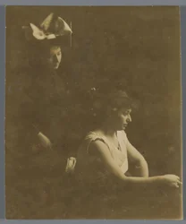 Porträtt av Marie och Lise Jordan