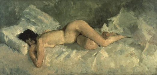 Liggande naken, ca 1887