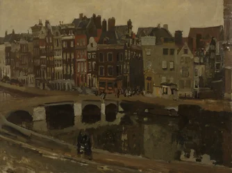 Rokin i Amsterdam, 1897