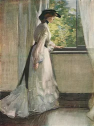Vid fönstret, c1916