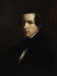 Självporträtt som ung man, 1830-39 (olja på trä)