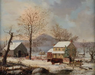 Vinterlandskap, 1830-60