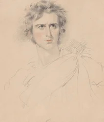 Edmund Kean i Macbeths karaktär, 1814.