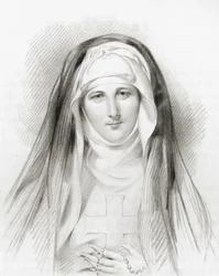 Jane Porter, graverad av J. Thomson, från 