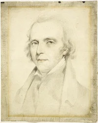 Porträtt av John Flaxman, R.A.