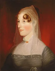 Porträtt av Rebecca Feltham, 1811