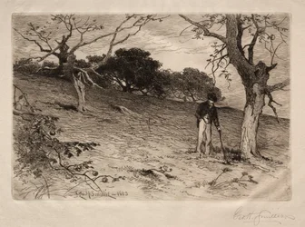 An Old New England Orchard, 1883.