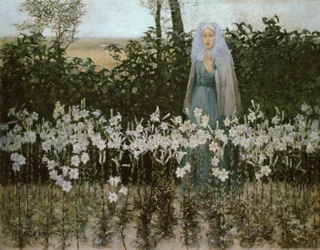 Bebådelsen, 1887.
