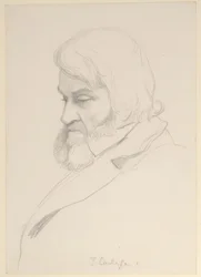 Porträtt av Thomas Carlyle, ca 1875