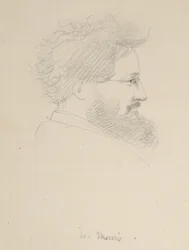 Porträtt av William Morris, ca 1875