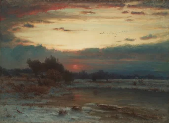 En vinterhimmel