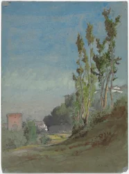 Albano, Italien, ca. 1872.