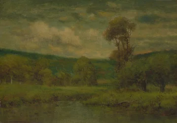Landskap, 1884 eller 1889.