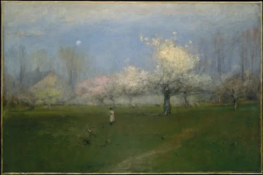 Vårblommor, Montclair, New Jersey