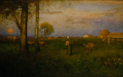 Solnedgången, 1884.
