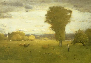 Solbelyst betesmark