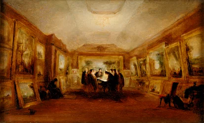 Turners kropp liggande i staten, 29 december 1851, efter 1851