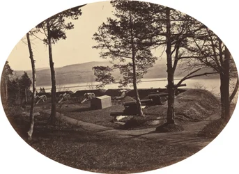 Batteri Knox,ca. 1870 (foto)