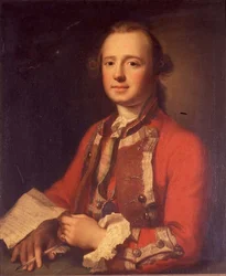 Porträtt av general Sir Adolphus Oughton