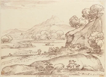 Utan titel: Pastoral scen